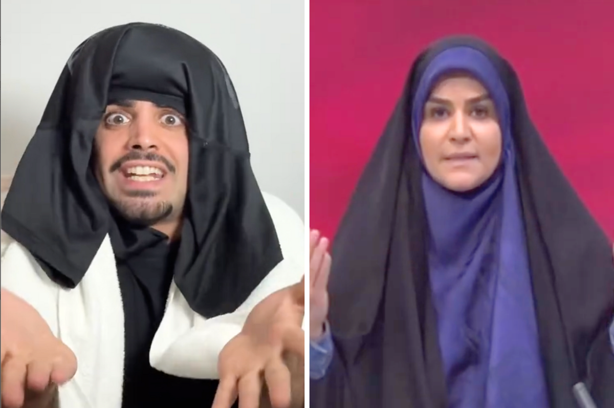 israel tiktokers mock iran anchor airstrike