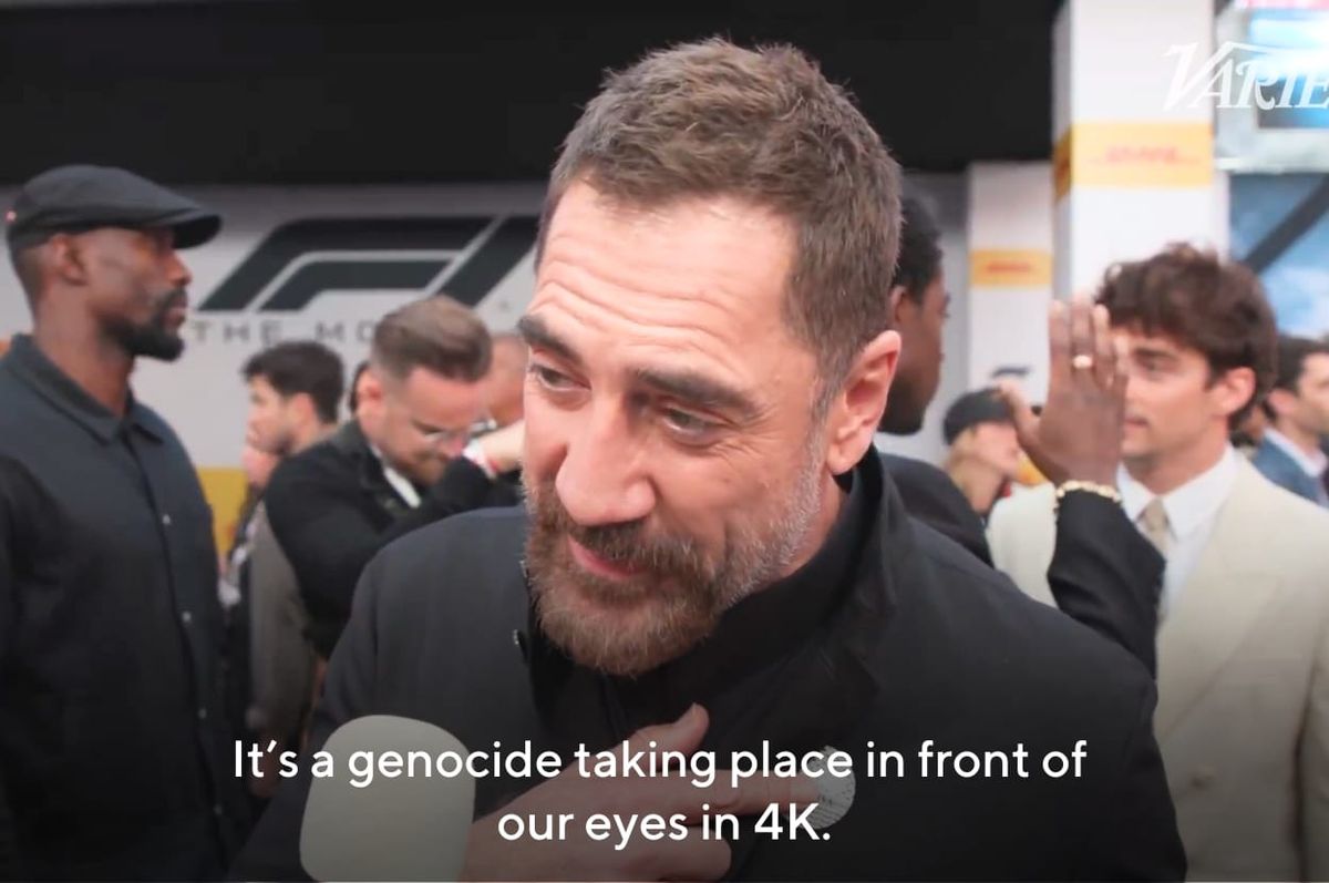 javier bardem gaza interview variety the view