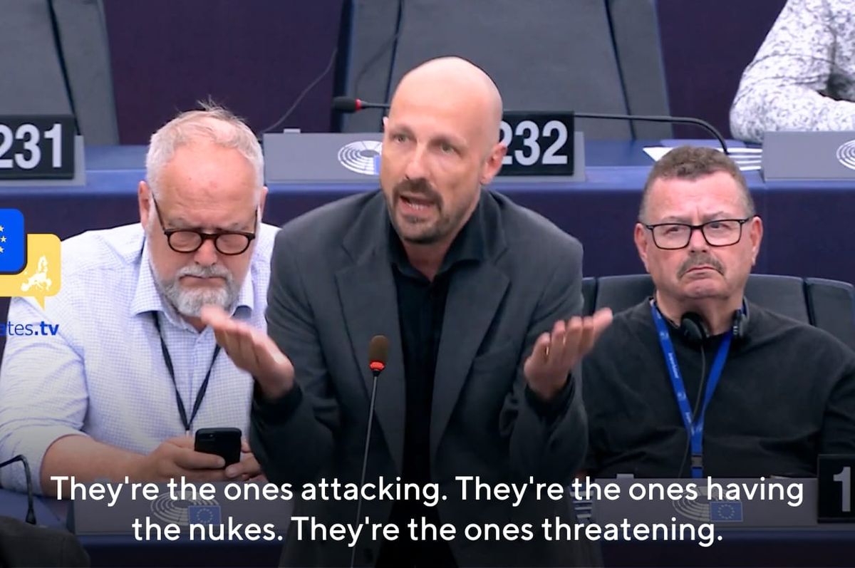 marc botenga EU israel iran attack belgium