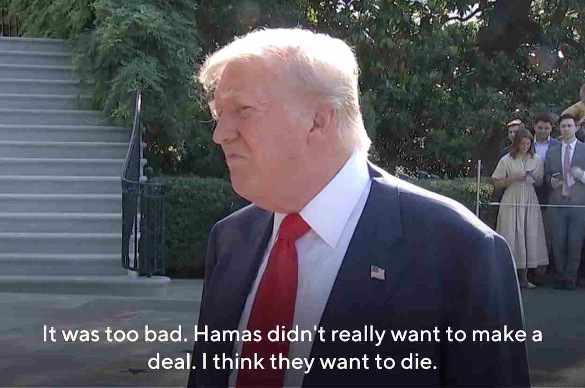 israel us pull out gaza ceasefire talks trump hamas