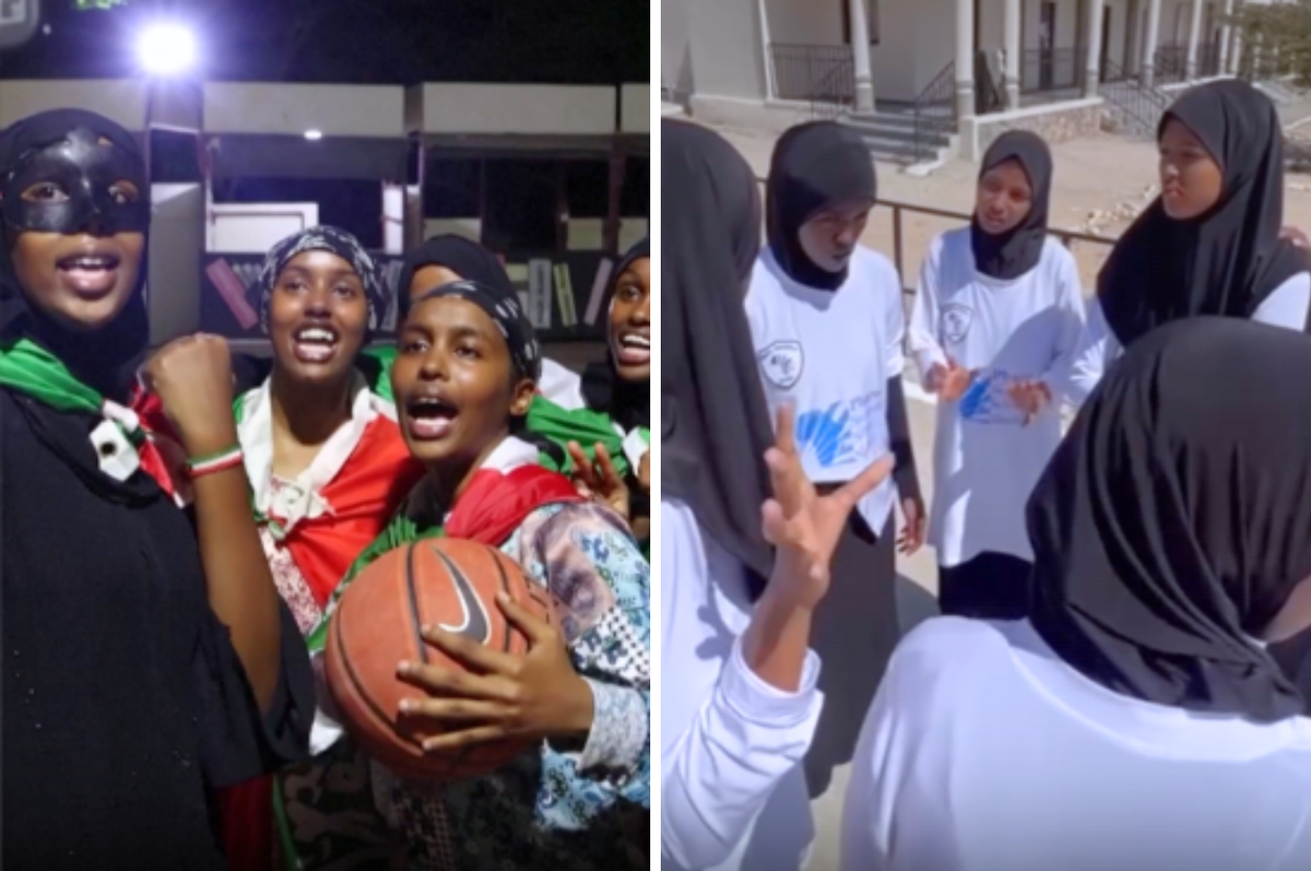 somaliland first all girls basketball team hargeisa
