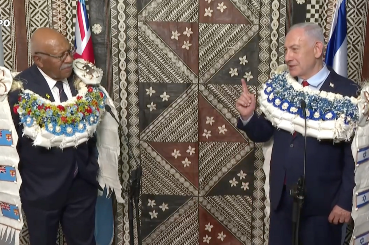 Fiji jerusalem embassy israel genocide gaza