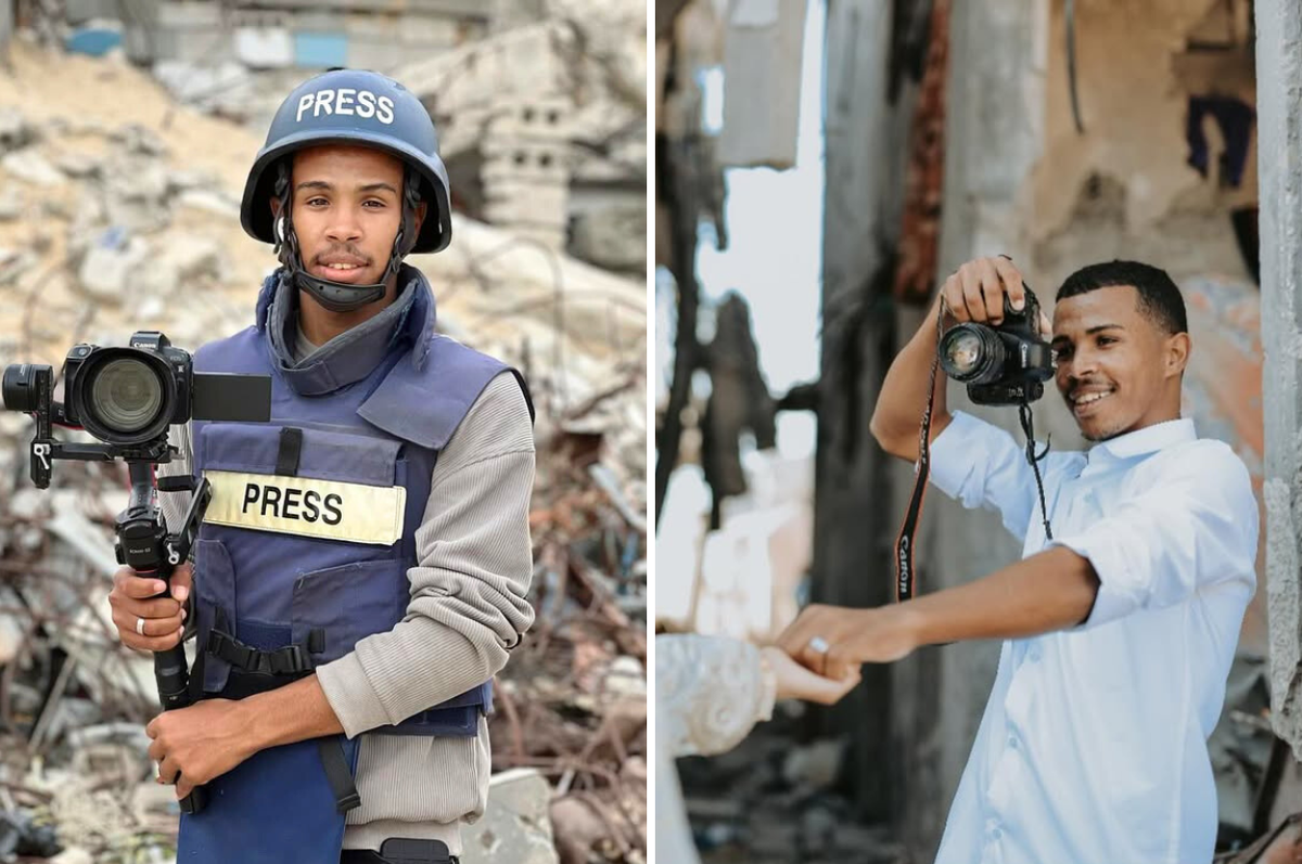 gaza journalist mohammed salama killed engaged