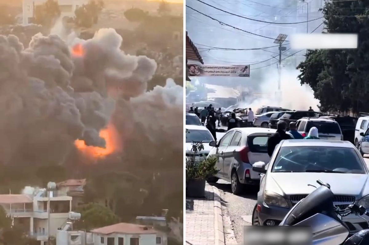 israel new attacks south lebanon violate ceasefire