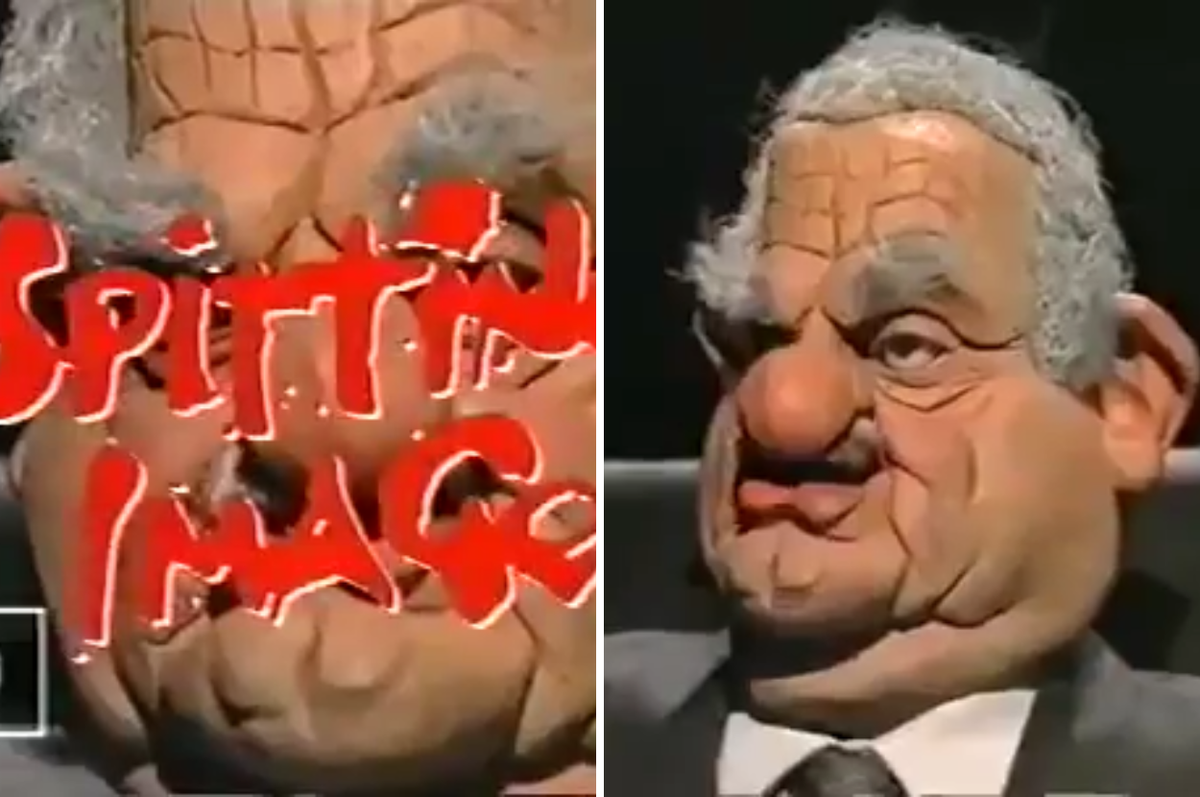 spitting image israel satire puppets yitzhak shamir