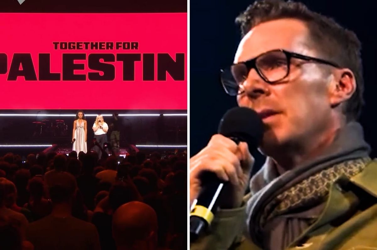 together for palestine concert uk gaza genocide israel