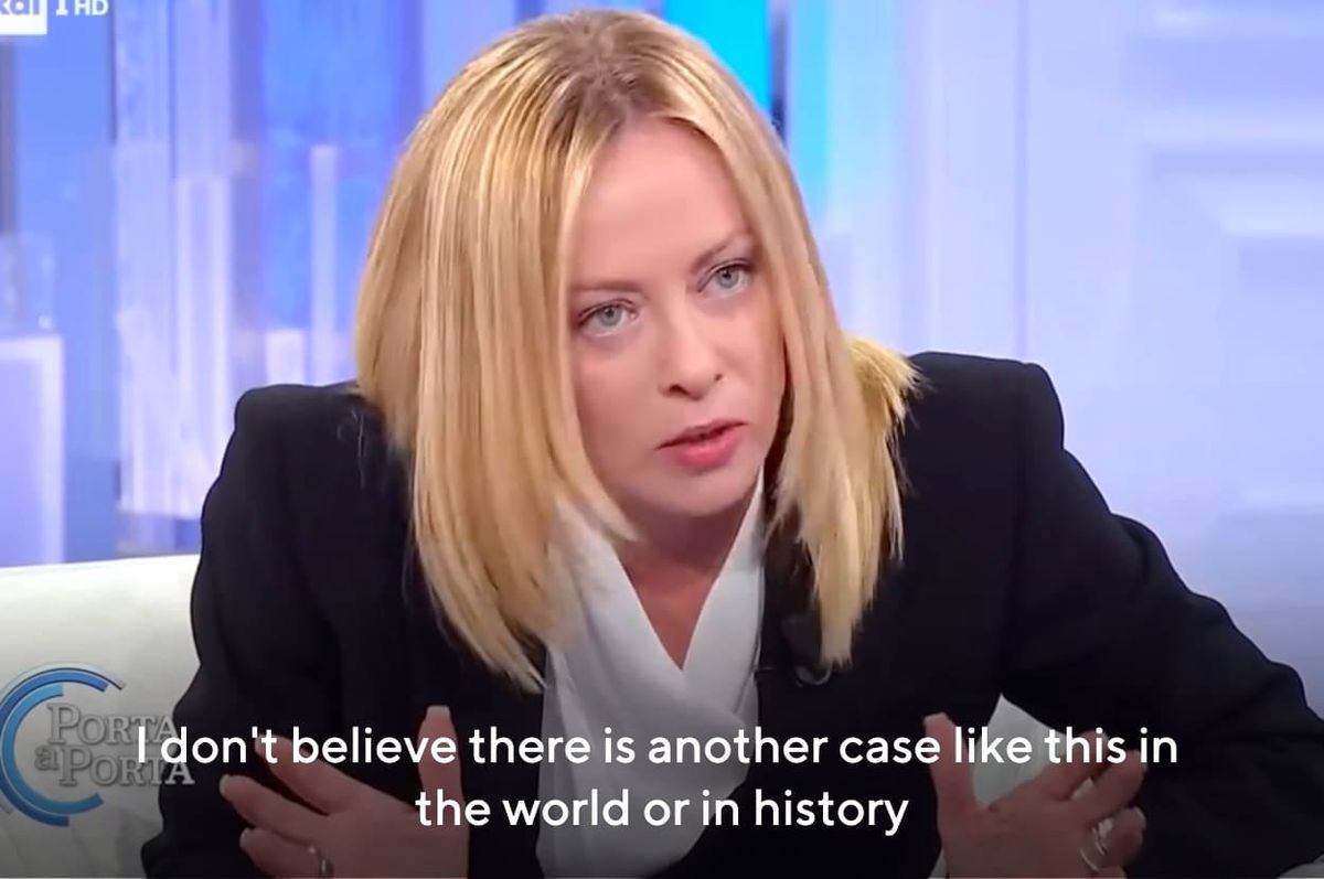 italy meloni icc complaint complicity genocide israel gaza