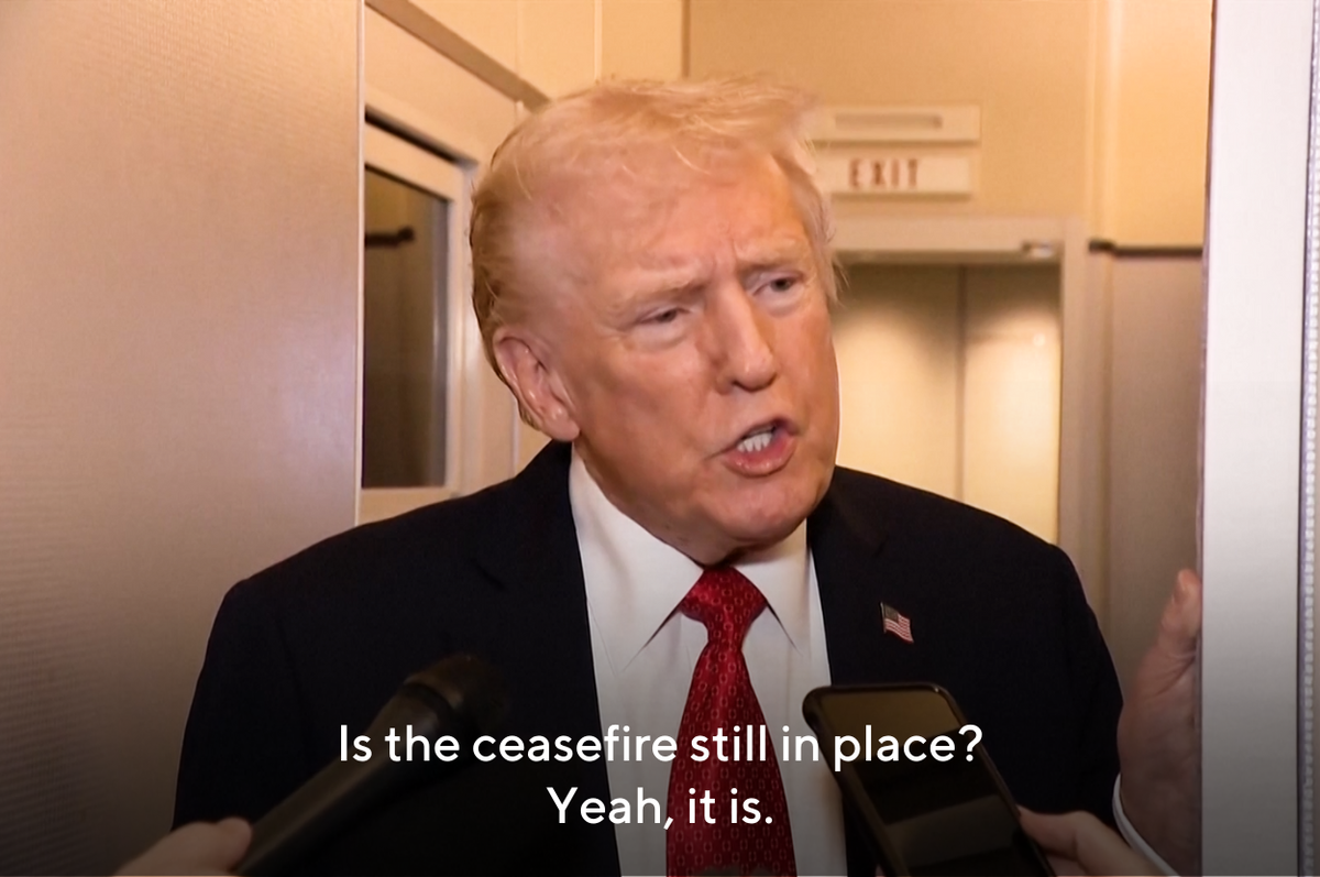 trump ceasefire in place israel resumed enforcement gaza