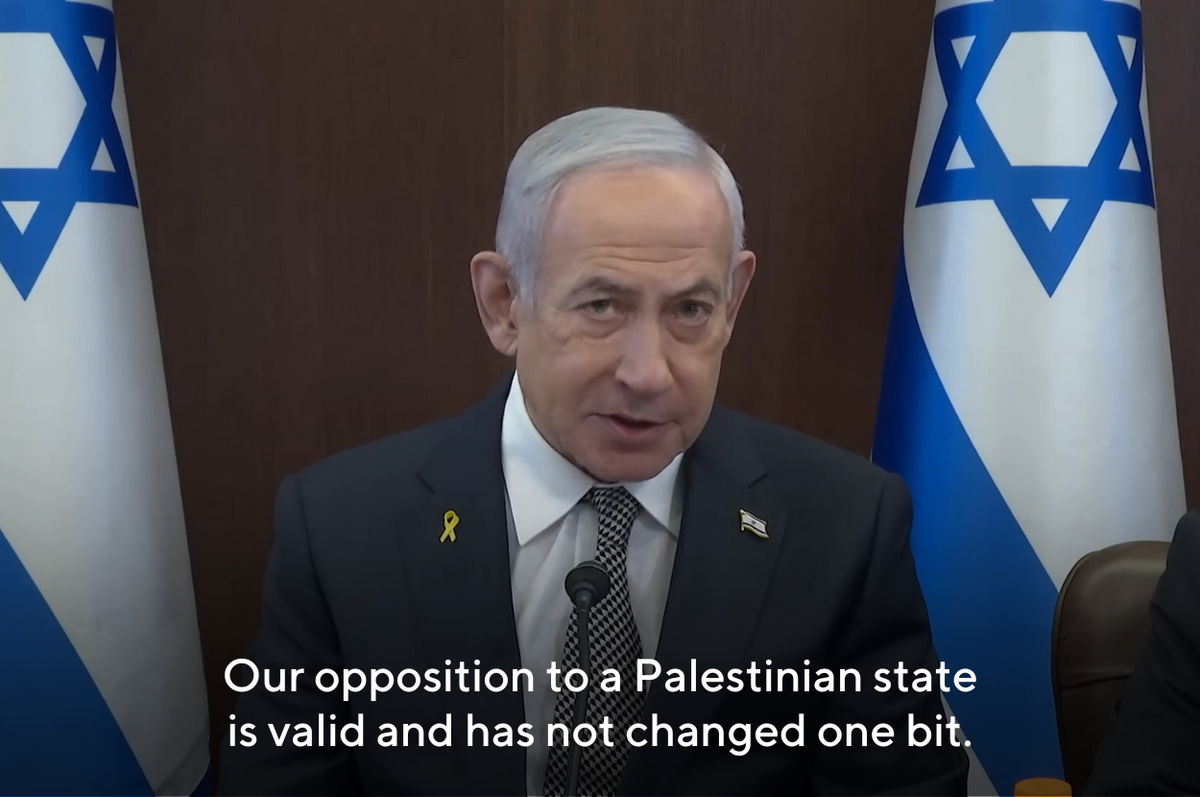 Netanyahu palestinian state oppose unsc vote