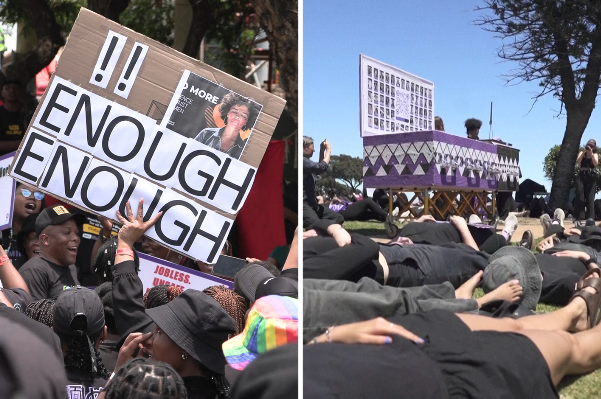 south africa violence against women national disaster