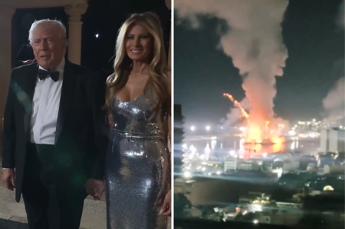 trump new year resolution peace on earth venezuela bomb