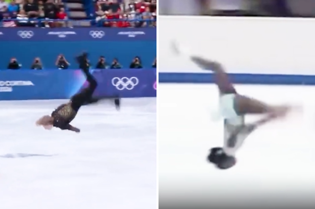 Ilia Malinin backflip Surya Bonaly Milan Olympics