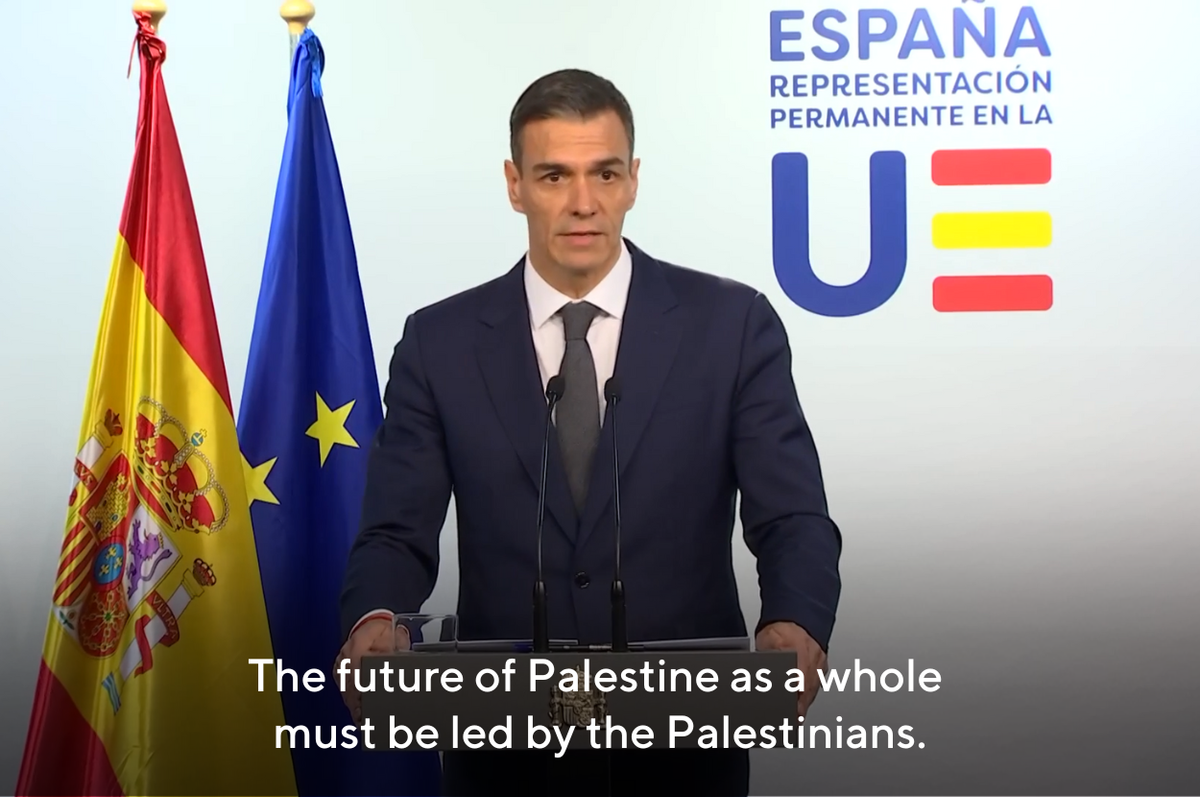 spain decline trump board peace palestinians
