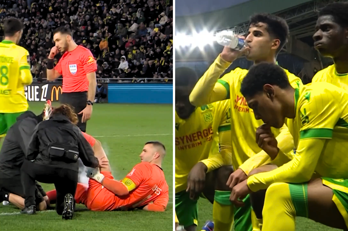 french goalkeeper fake injury ramadan muslim teammates break fast