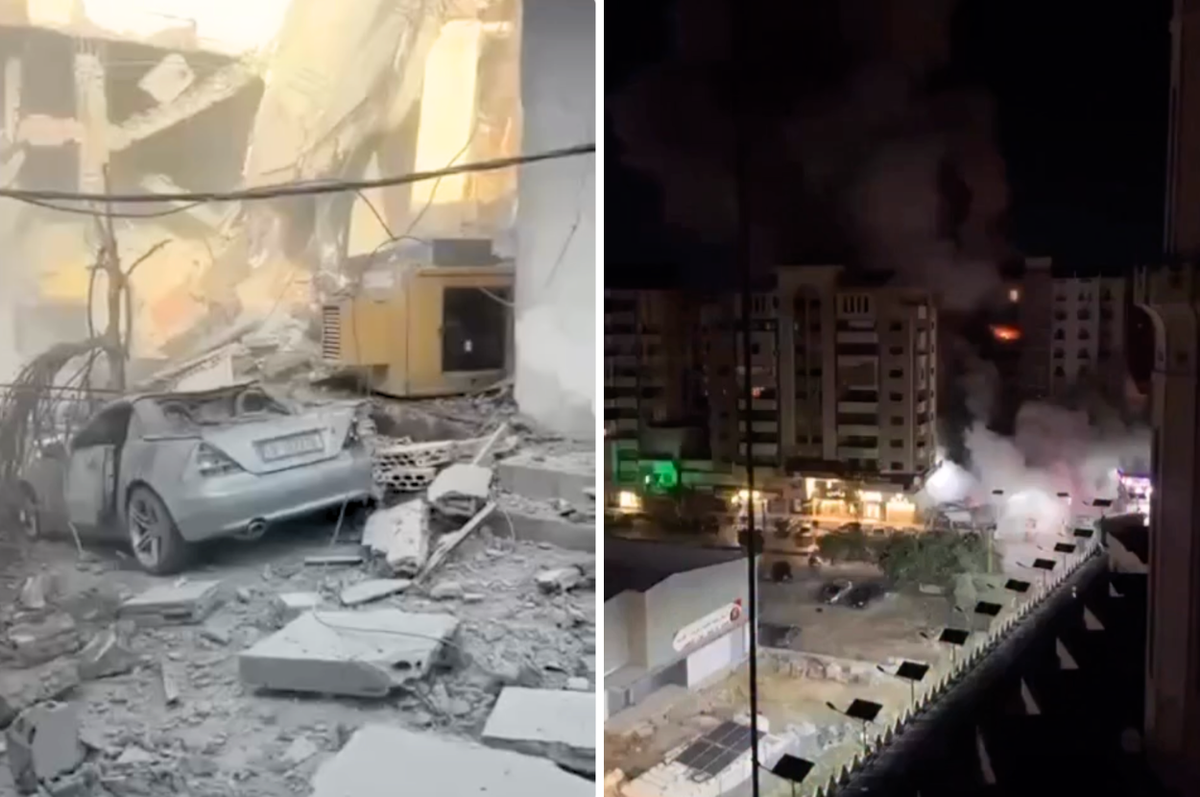 Israel bomb lebanon hezbollah retaliation khamenei assassination