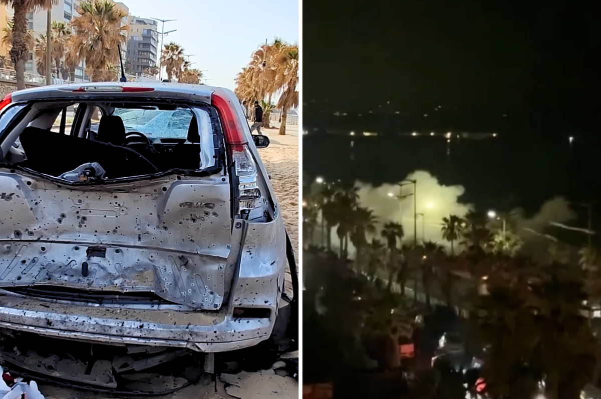 israel lebanon beach double tap strike tents