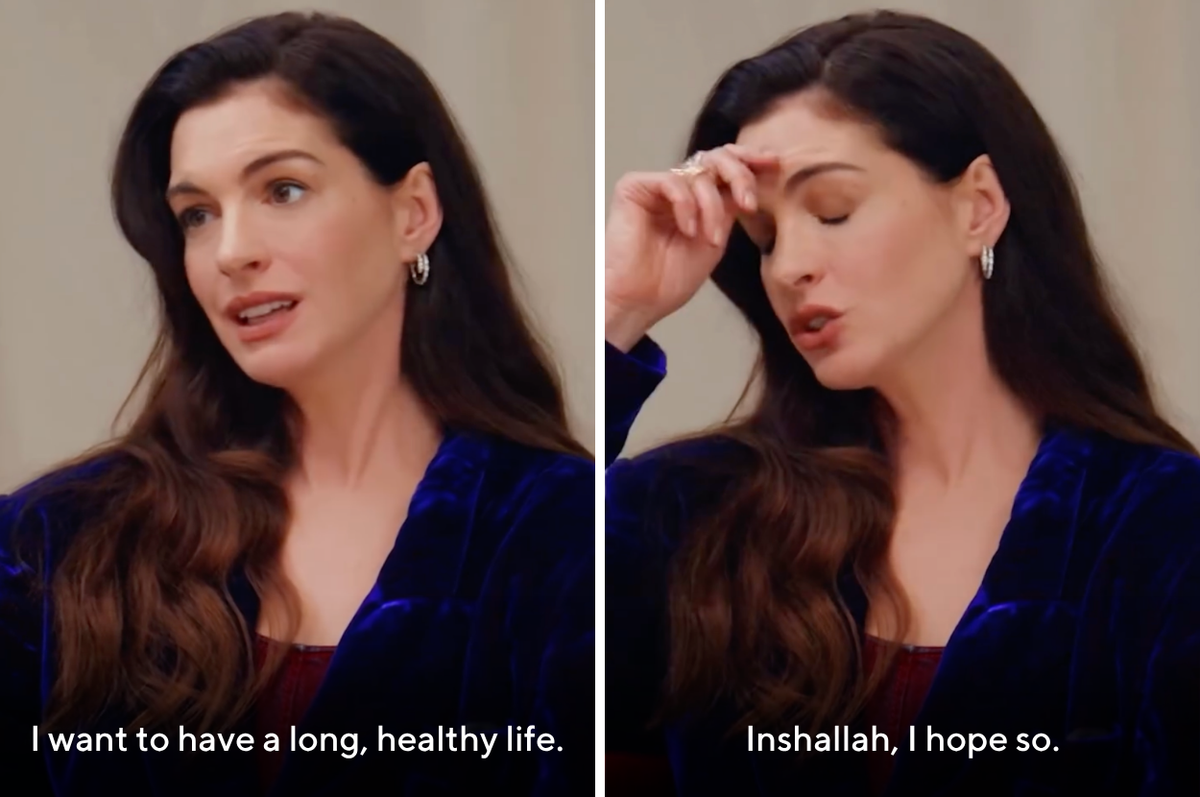 anne hathaway inshaallah arabic interview