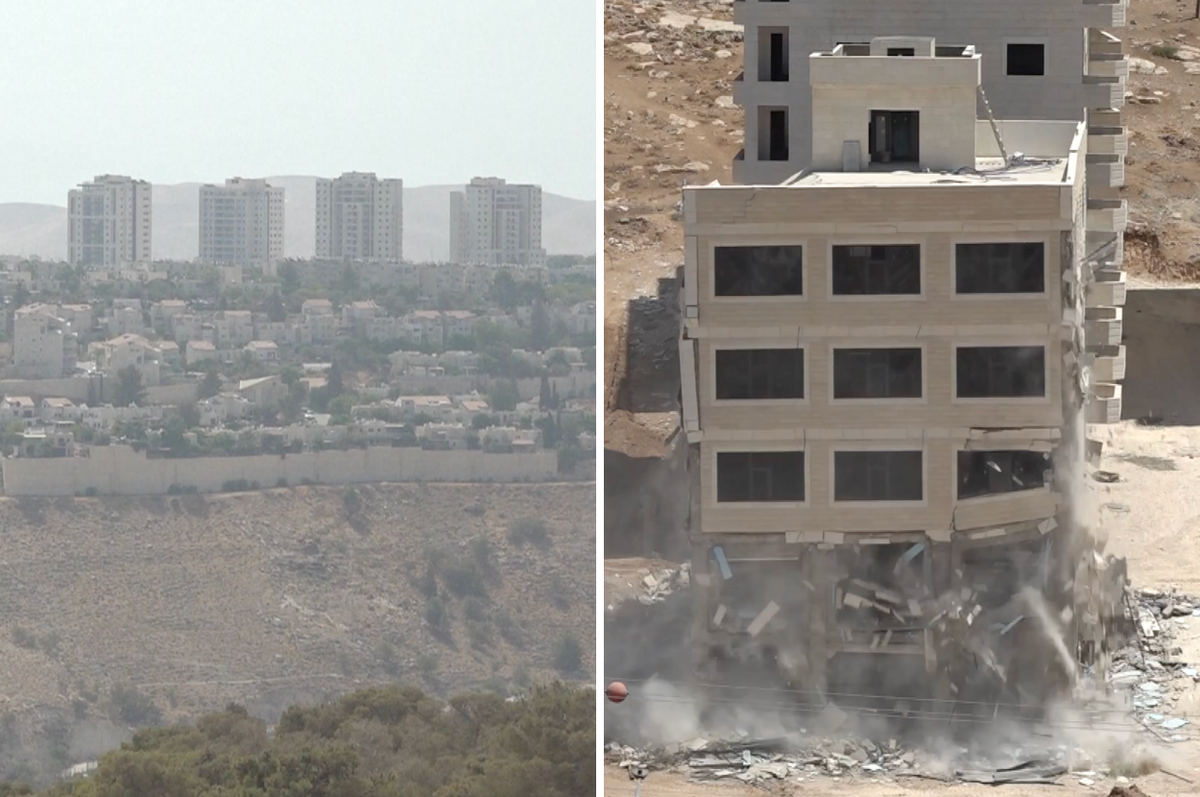 israel illegal settlements approved west bank palestine