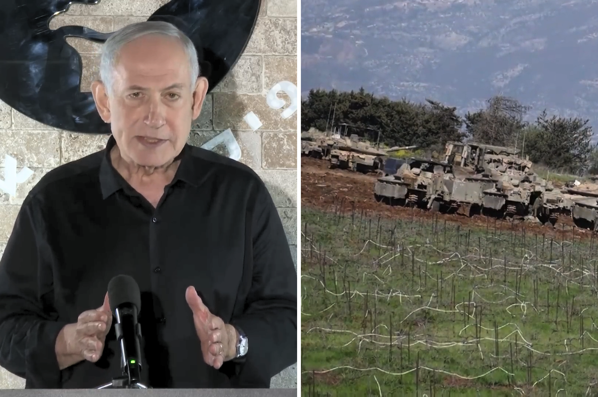 netanyahu israel lebanon invasion expand iran war