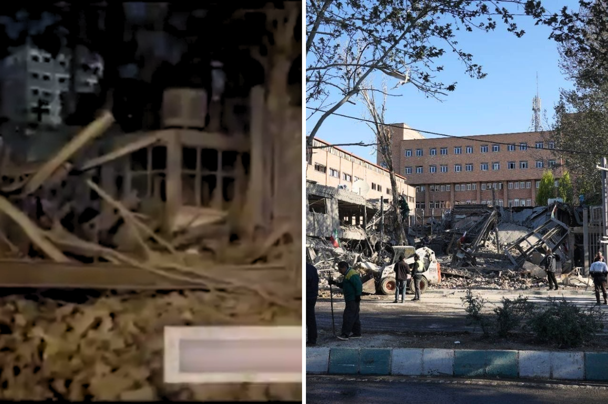 us israel bomb iran sharif university airstrikes war