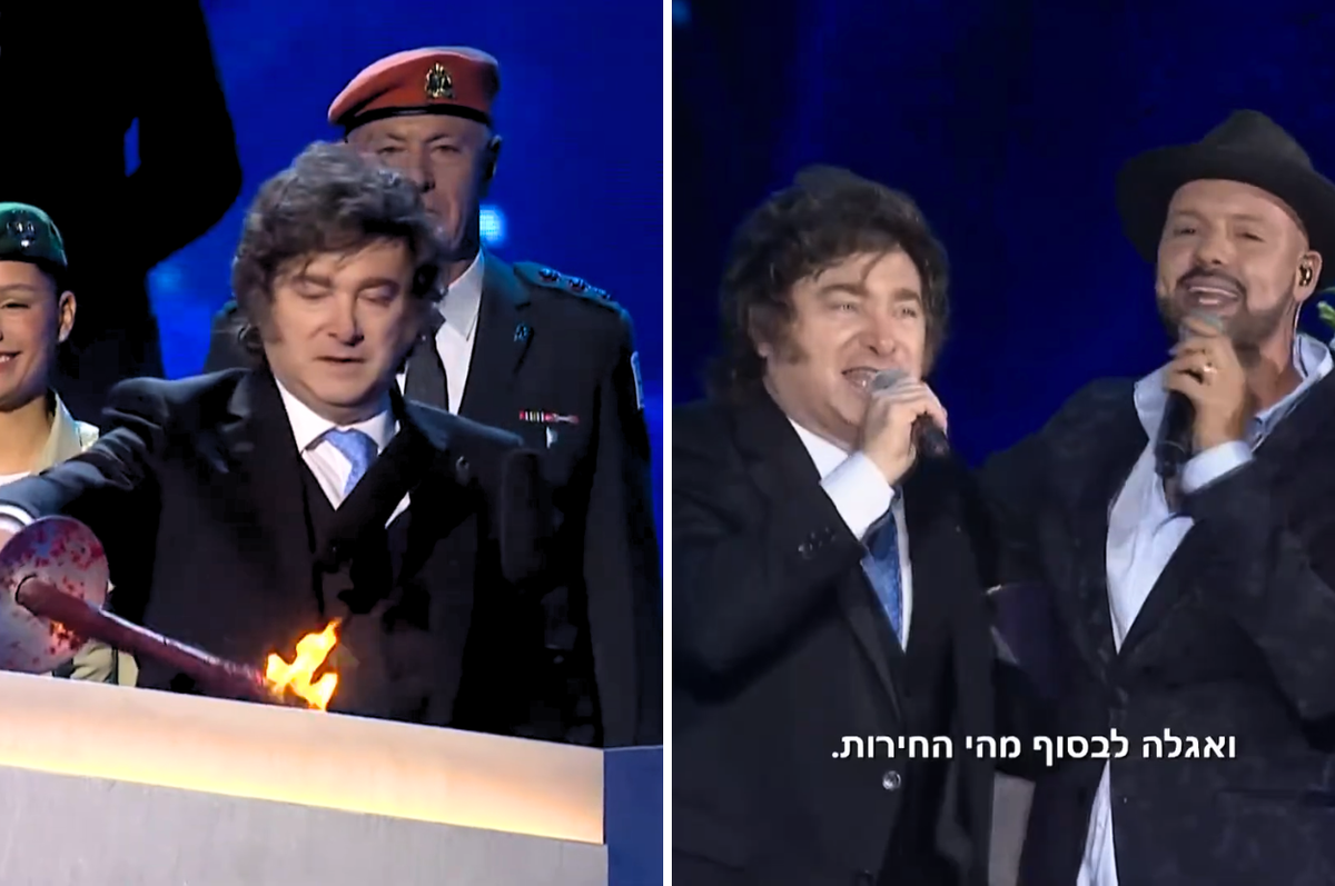 Javier Milei Argentina Israel Independence Day