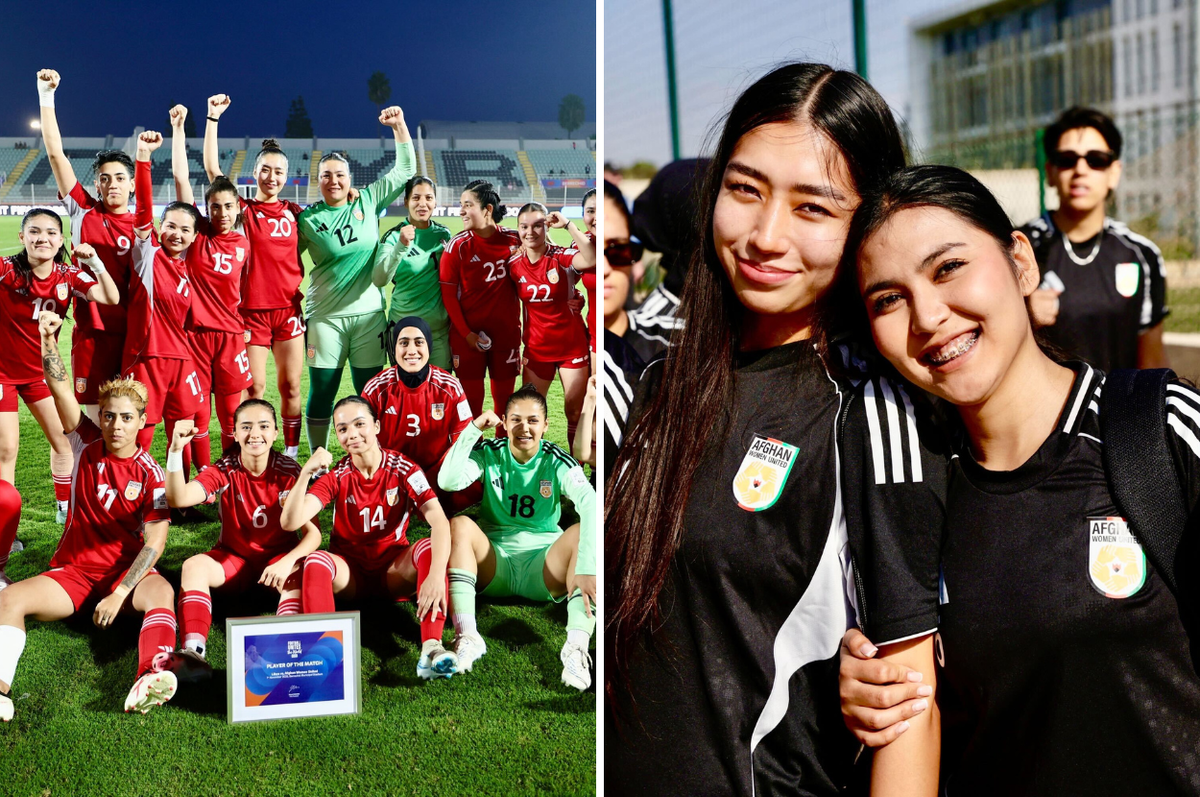 fifa afghan women football players exile compete international matches