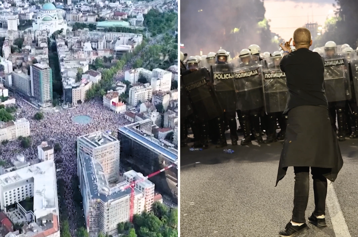Serbia corruption protest 2026 early election