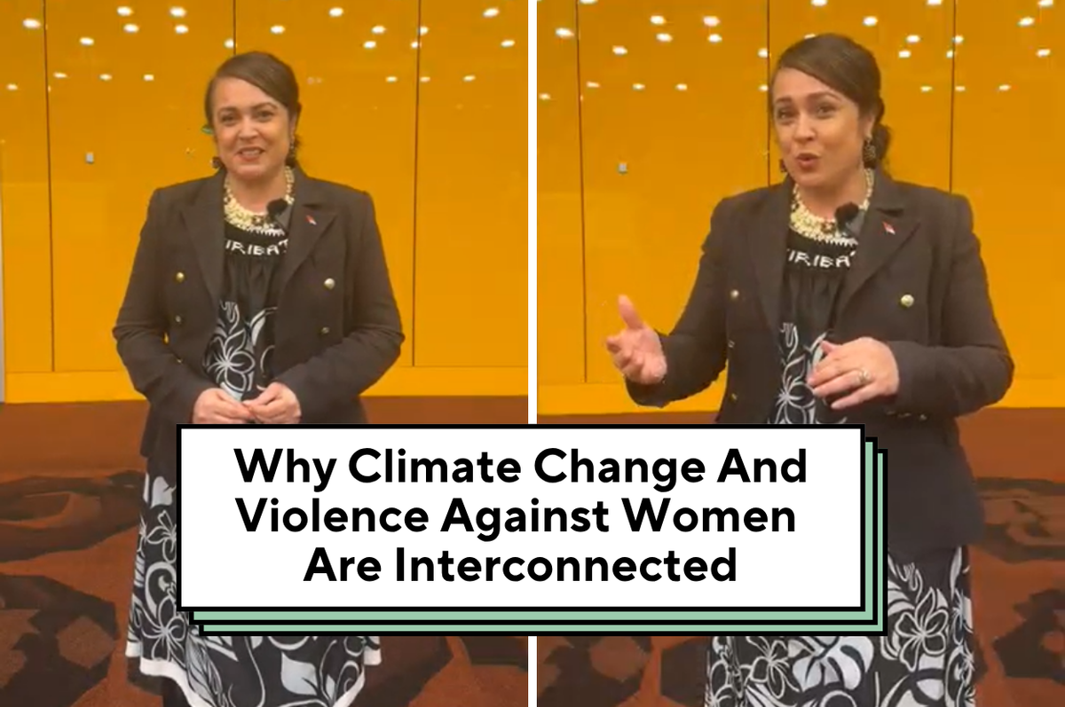 kiribati Ruth Cross Kwansing climate change gender violence women deliver 2026