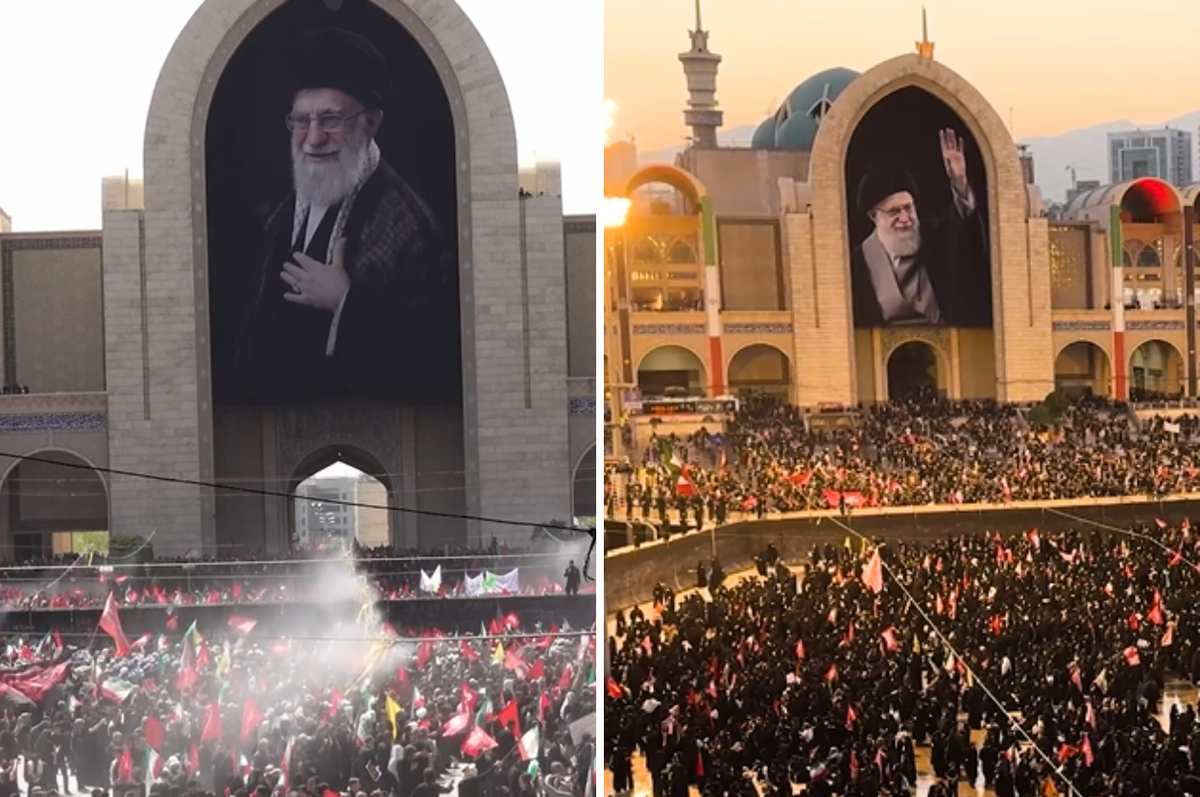 iran ayatollah Khamenei funeral