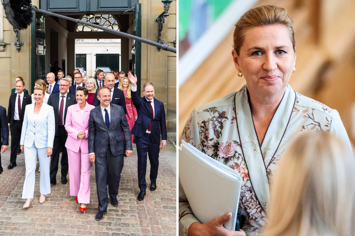 mette frederiksen denmark women majority government