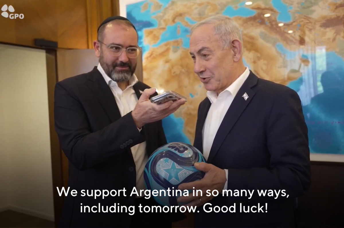 Netanyahu support Argentina World Cup 2026