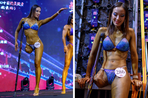 china one leg bodybuilder gui yuna