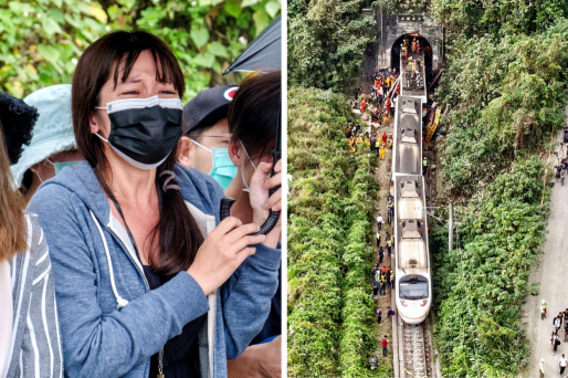 taiwan train crash taroko express hualien thumbnail