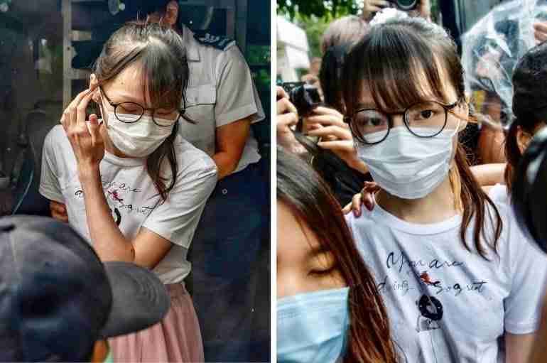 agnes chow free hong kong protests thumbnail