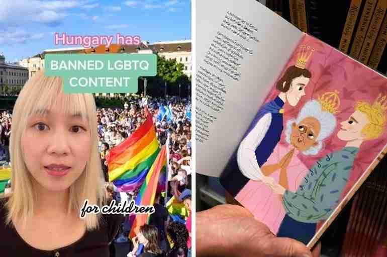 hungary lgbtq content banned children protest thumbnail
