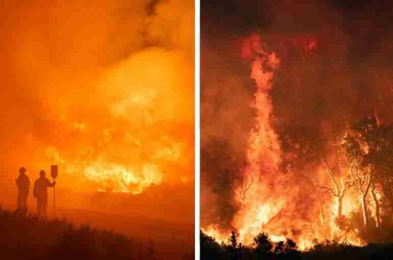 wildfires climate change countries