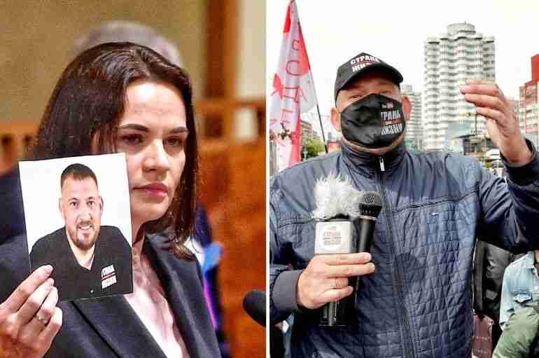 sergei tikhanovsky jailed belarus