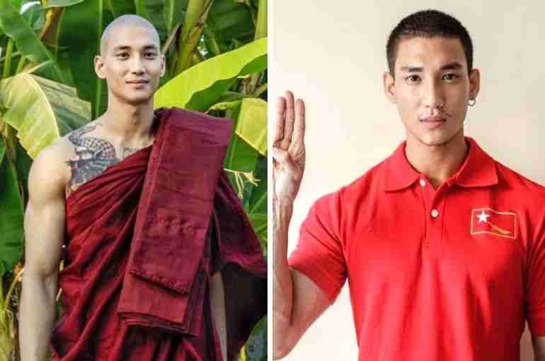 paing takhon myanmar protest coup jailed