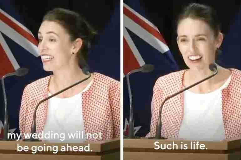 jacinda ardern wedding canceled omicron