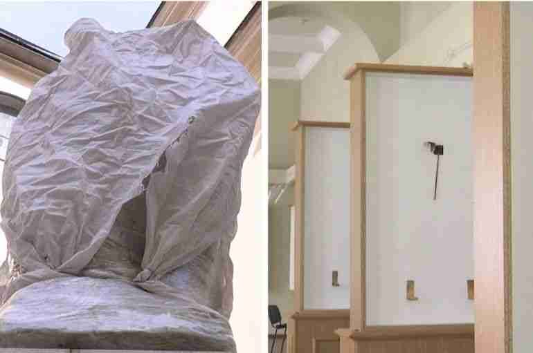 ukraine lviv museum save artworks russia war