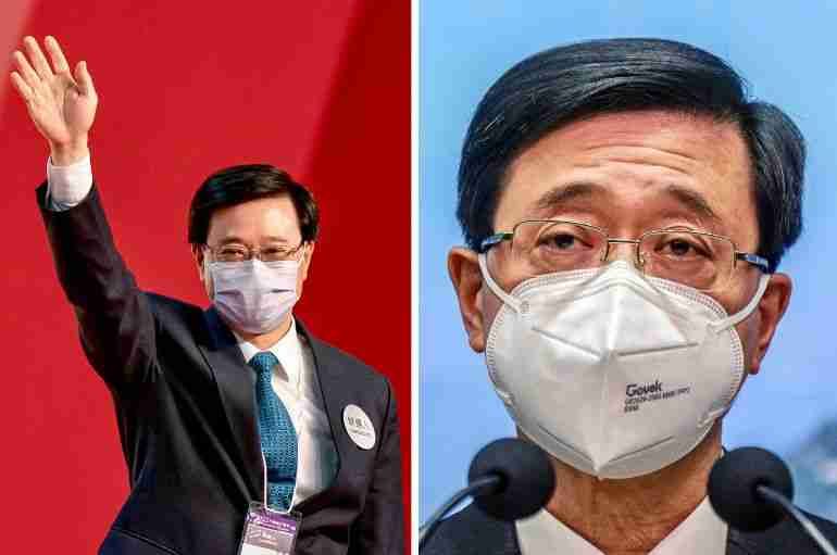 hong kong john lee security chief new leader