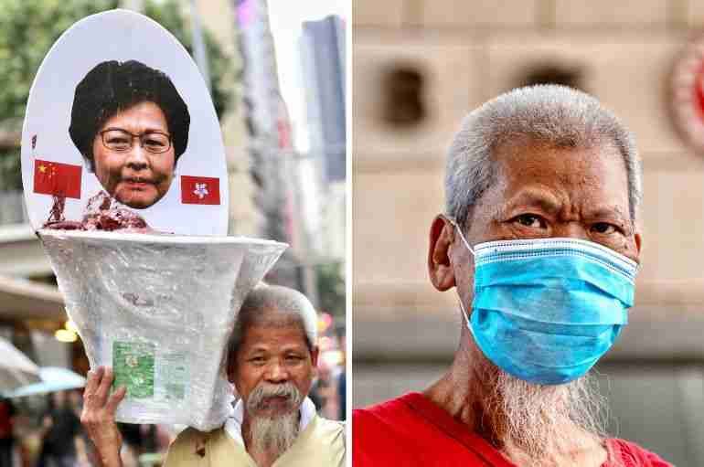 hong kong koo sze-yiu jail protest beijing olympics