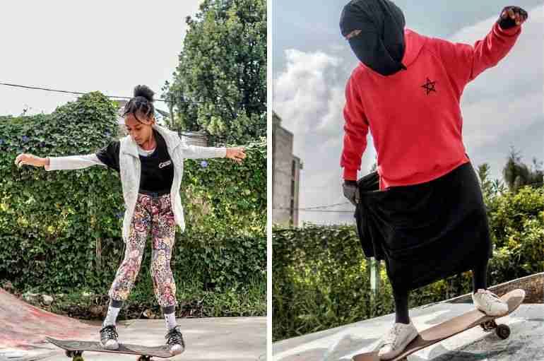 ethiopia girls skateboarding addis ababa