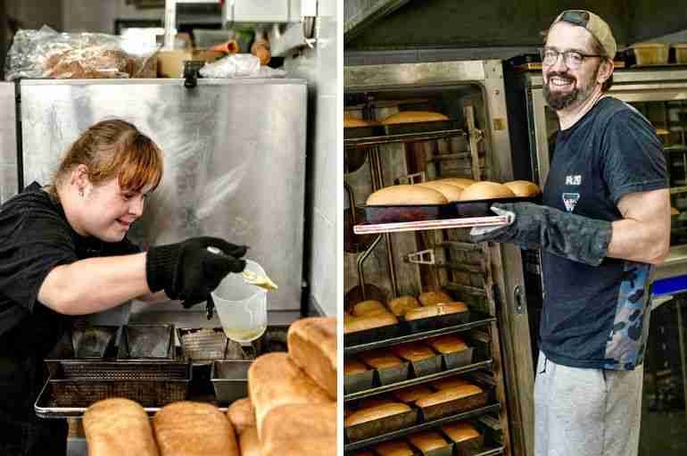 kyiv bakery disabilities bread donation ukraine