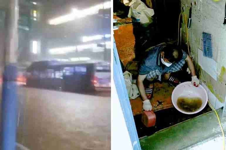 south korea flood parasite apartments underground