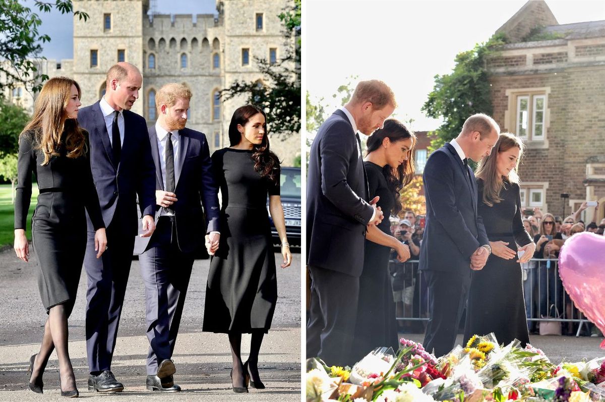 harry meghan william kate reunion queen windsor