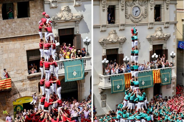 spain human towers catalonia 2022