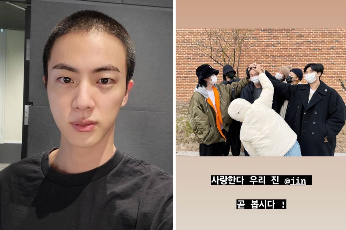 bts jin military service south korea