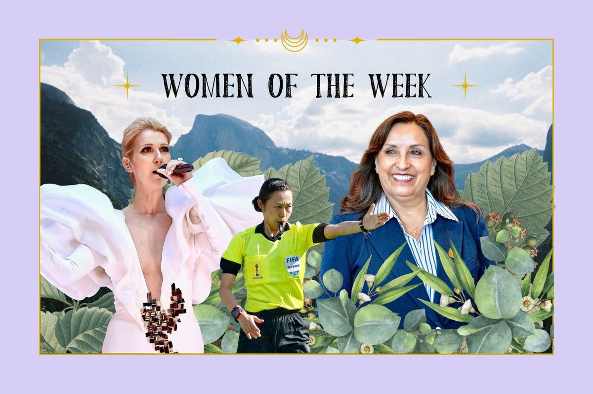 inspiring women peru dina boluarte celine dion japan Yoshimi Yamashita world cup