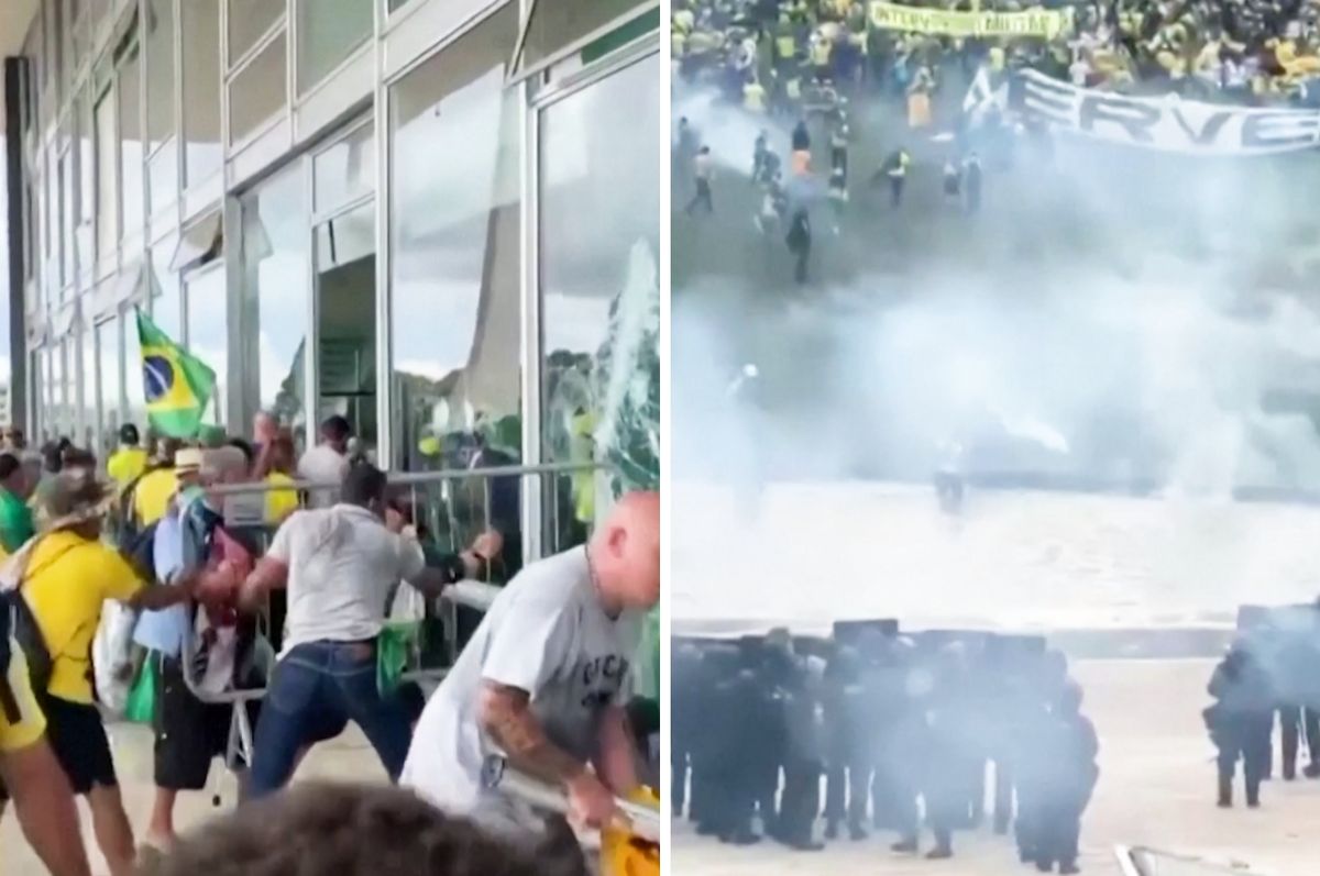 brazil bolsonaro supporters riot capitol attack brasilia